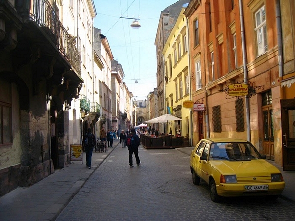 Lwów - Ulica Virmenska - Ukraina