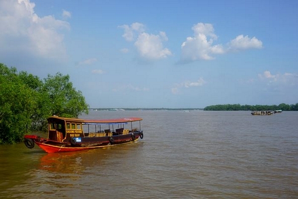 Delta Mekongu - Wyspa Cồn Phụng
