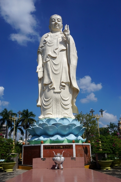 Mỹ Tho - Pagoda Vĩnh Tràng - Posąg Buddy