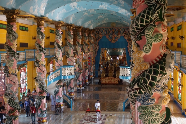 Tây Ninh - Świątynia Cao Đài