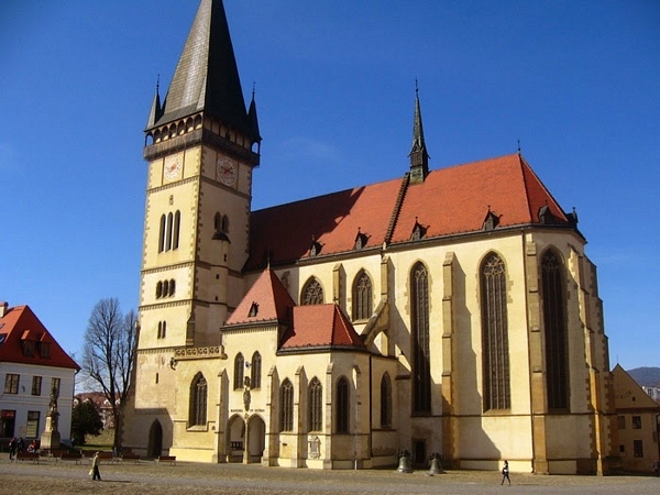 Bardejov - Kościół św. Idziego - Słowacja